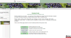 Desktop Screenshot of contestcook.com